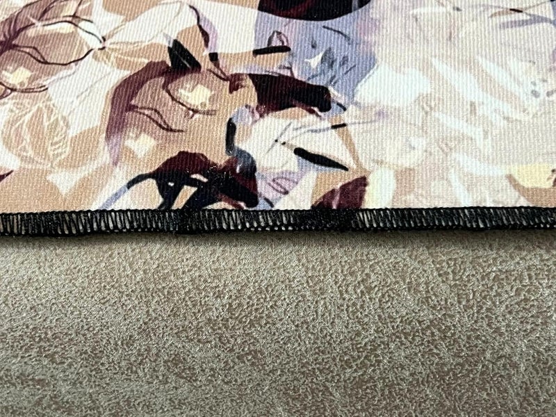 FABANE polycotton Printed Sofa Seat Cover for 5 Seater with Heavy Antiskid Backing Machine Washable Sofa Seat Runner for Couch 1 Piece 22 x 48 Inches1 Piece 22 x 68 Inches Brown Leaves - Image 3