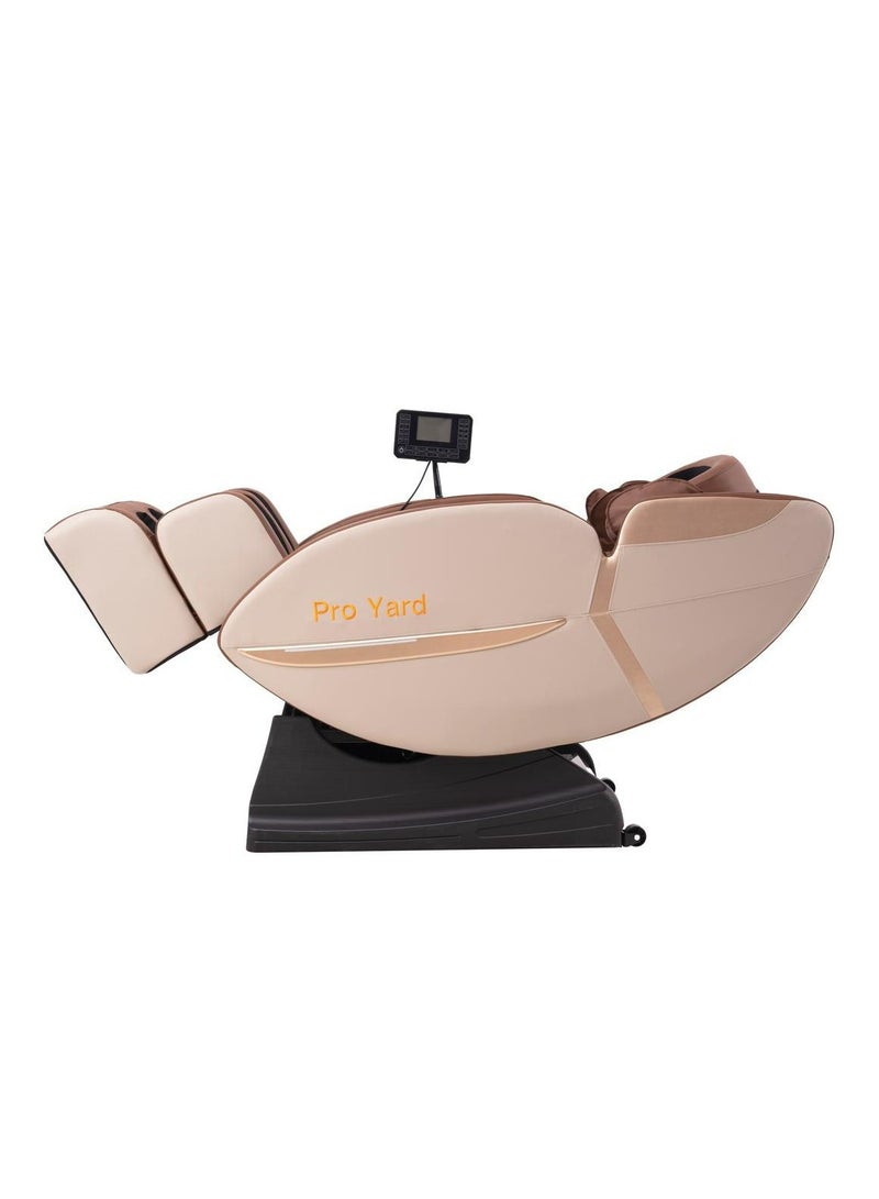 Pro Yard relaxation massage chair 3D brown color - Image 3