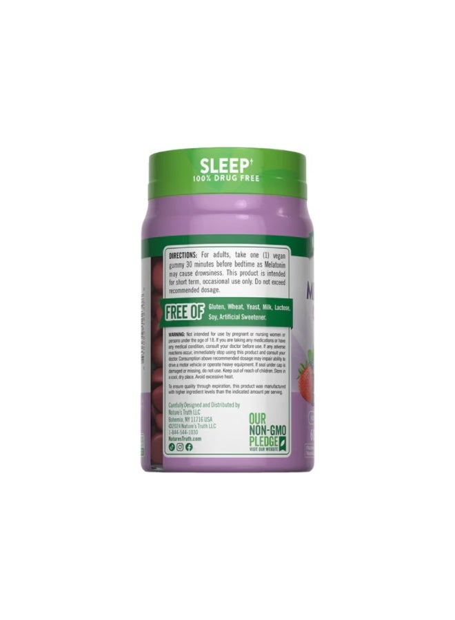 NT Nature's Truth Sleep Melatonin 5mg Mixed Berry - 60 Gummies - Image 3