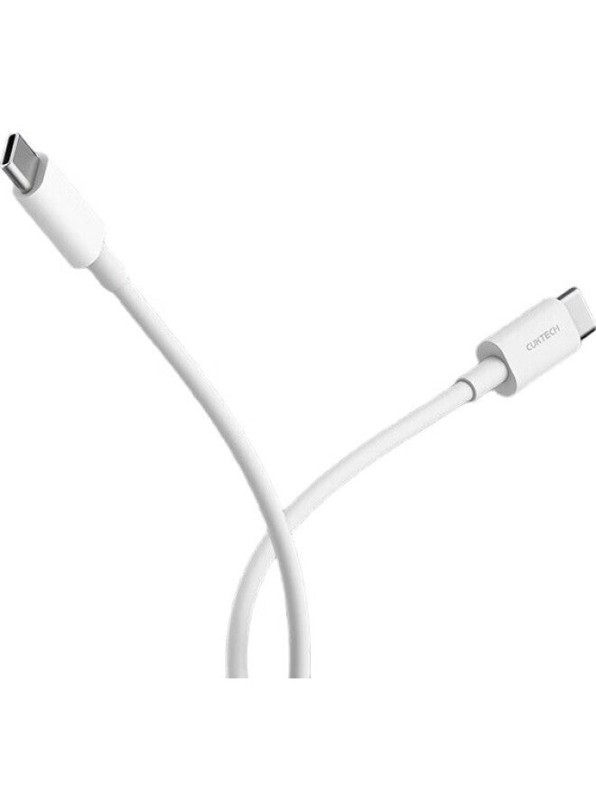 Cuktech C-To C Data Cable, 100W Pd Fast Charging Cable, 5A, Suitable For Iphone 15/16 Pro Max, Huawei Mate 60, Apple Macbook, Laptops, 1M - Image 1
