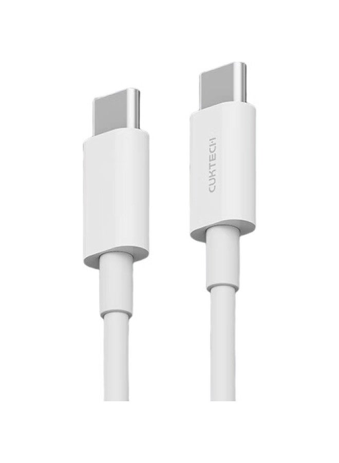 Cuktech C-To C Data Cable, 100W Pd Fast Charging Cable, 5A, Suitable For Iphone 15/16 Pro Max, Huawei Mate 60, Apple Macbook, Laptops, 1M - Image 3