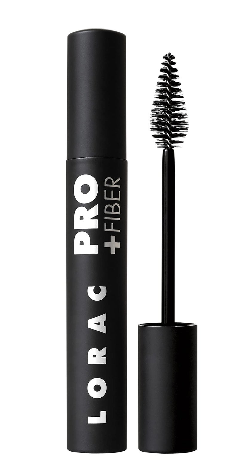 LORAC PRO Plus Fiber Mascara Black, Curling, Volumizing, Lifting, Lengthing, Buildable - Image 1