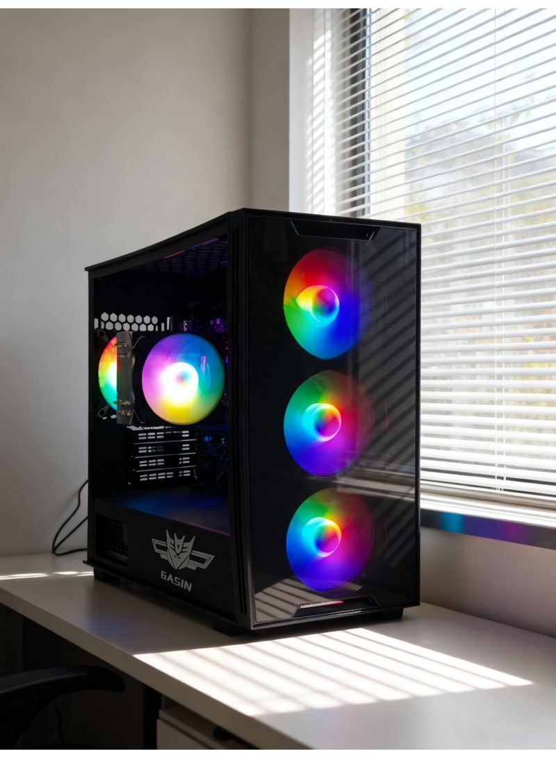 غاز حاسوب مكتبي بمعالج كور i5-10400/8 جيجابايت رام DDR4/1 تيرابايت SSD/رسومات إنتل UHD 630/ويندوز 11 - Image 5