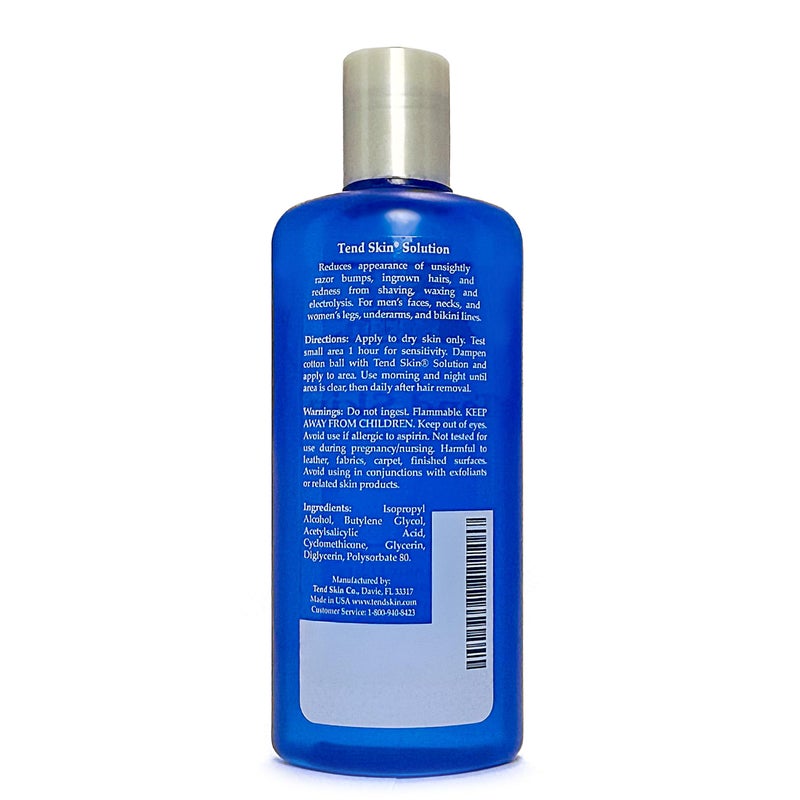 Tend Skin تيند سكين - الحل للعناية بالبشرة للتخلص من نتوءات الحلاقة غير المرغوب فيها والشعر الذي ينمو تحت الجلد وحروق الحلاقة، زجاجة سعة 8 أونصة سائلة - Image 5