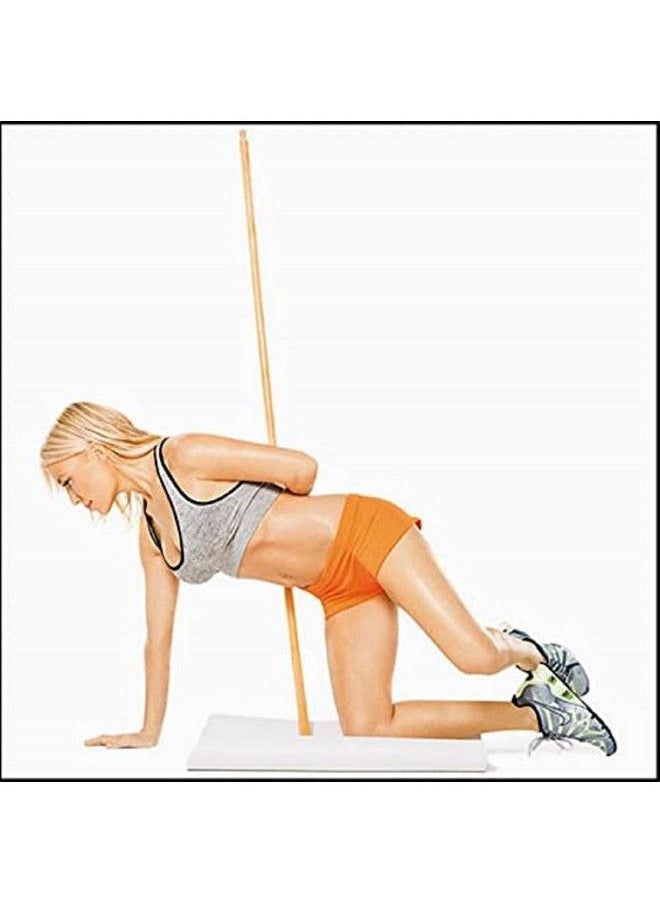 Goldfinch - 6 Feet Gym Wooden Stick For Weight Loss And Also Use Stick For Self Defencestick For Exercise Gatka Bo Staff Yoga With Stick Dandi Yoga Stick (Pack Of 1) - Image 1