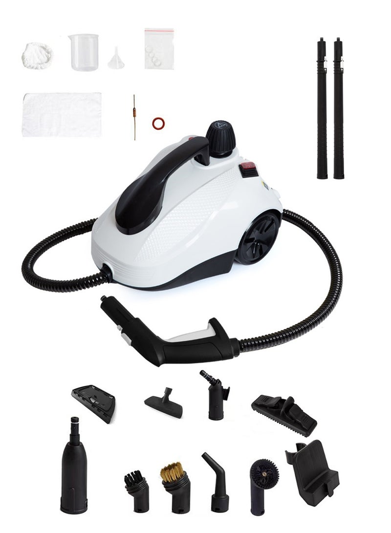ET-LIFE Steam Cleaner, 5Bar Steam Pressure, 5-8Min Heating Time, 2000W, 2L, for Floor Cleaning/Car Cleaning/Sofa Cleaning/Kitchen Cleaning/Toilet Cleaning/Washer Cleaning/Housekeeping - Image 1