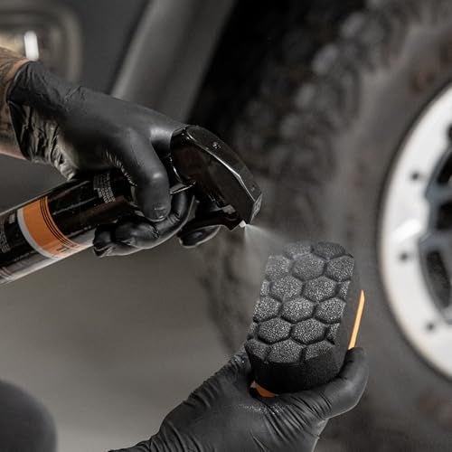 CERAKOTE Foam Applicator Pad (Pack of 3) - Durable Foam Material - Textured Application Surface for Automotive Tire Coatings - Image 3