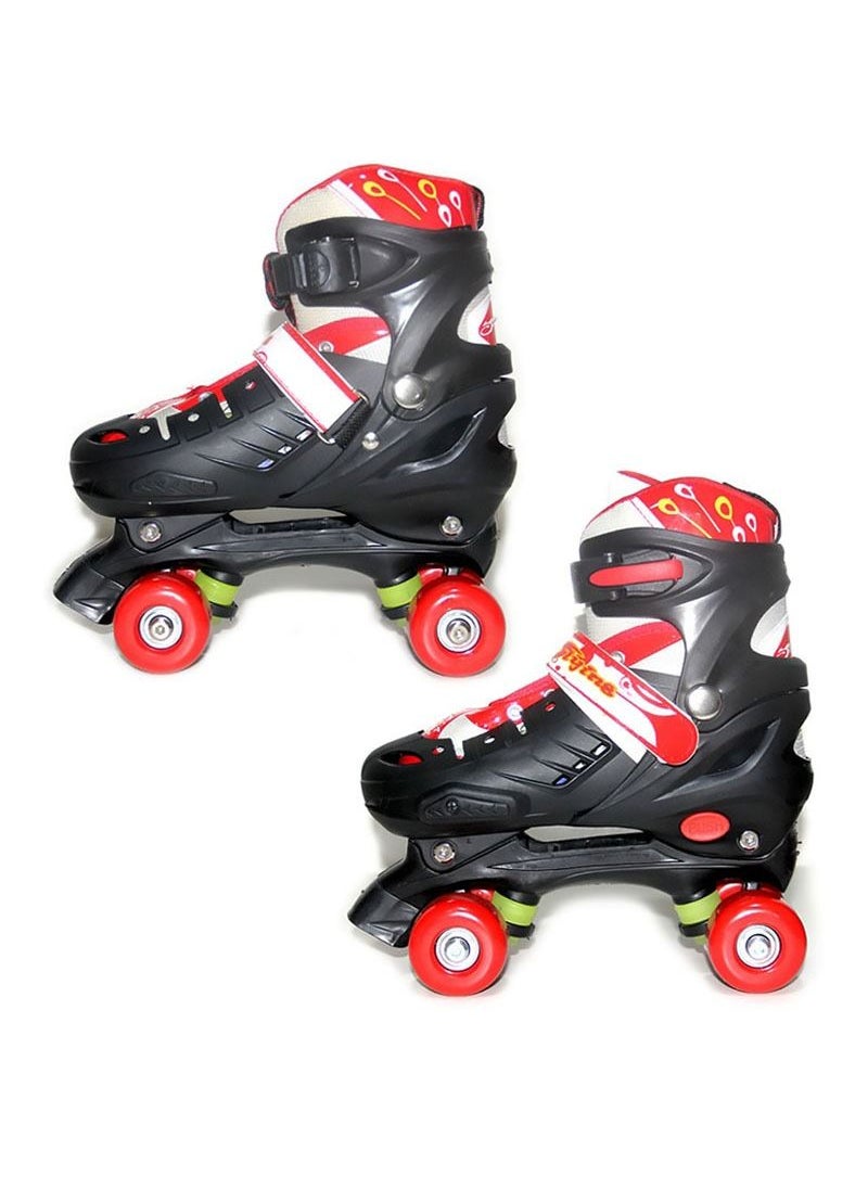AGD - High Top Roller Skates With Helmet And Knee Guards M (35-38)  cm - Image 1