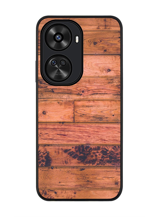 Stylizedd Rugged Black edge case for Huawei nova 12 SE / Huawei nova 11 SE 4G, Slim fit Case Flexible Rubber Edges Anti Drop TPU Gel Thin Cover - Old Western - Image 1