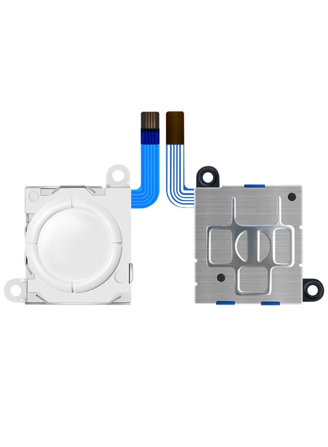 Switch JoyCon Controller Repair Parts Universal Remote Sensing NS Replacement Components Gaming Joystick Accessories-Product Color:White  - Image 1