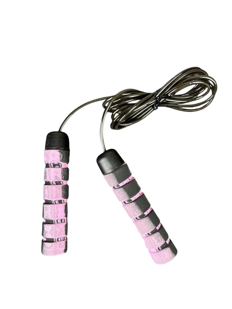 M D Stay Fit MD StayFit Jump Rope Professional Foam Grip Handles Fitness Training Exercise Skipping MULTI COLORS Colors - Image 5