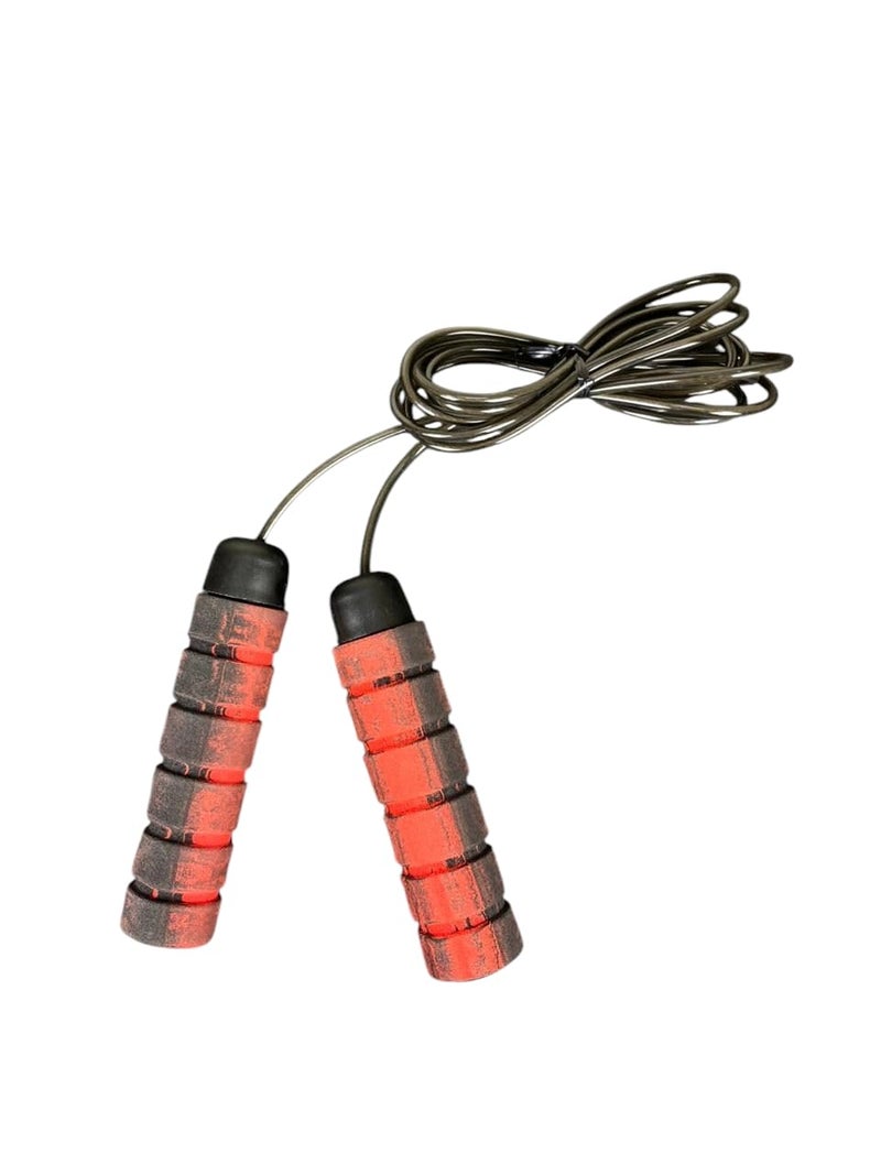 M D Stay Fit MD StayFit Jump Rope Professional Foam Grip Handles Fitness Training Exercise Skipping MULTI COLORS Colors - Image 1