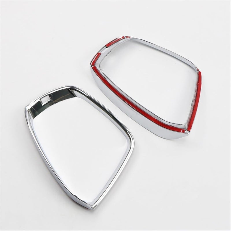 Wivplex 2PCS ABS Chromed Car Rearview Mirror Covers - Image 3