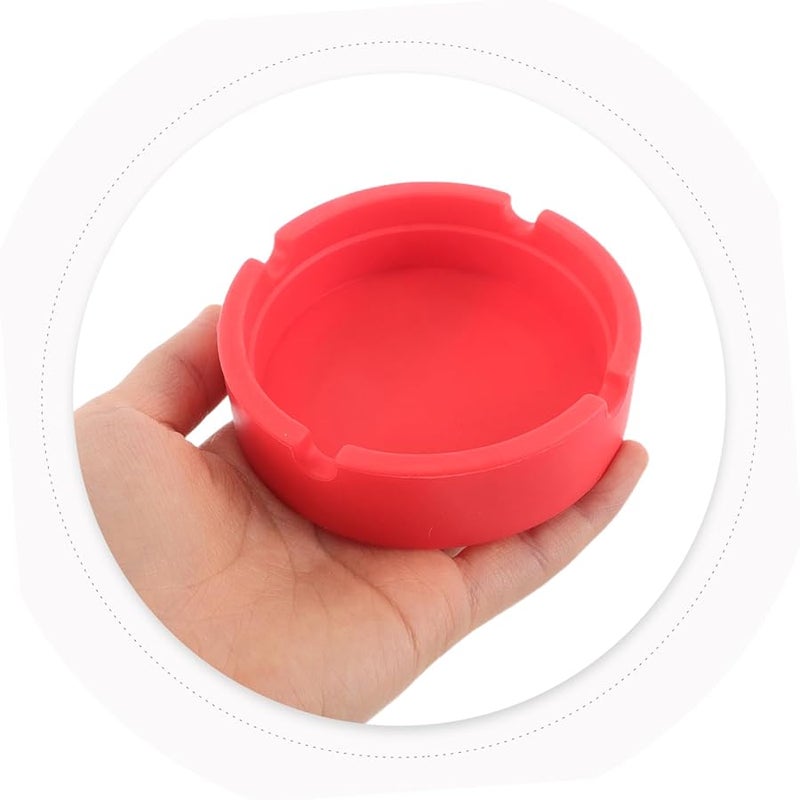 3pcs Unbreakable Silicone Smokeless Ashtray For Car Indoor Outdoor Use - Image 5