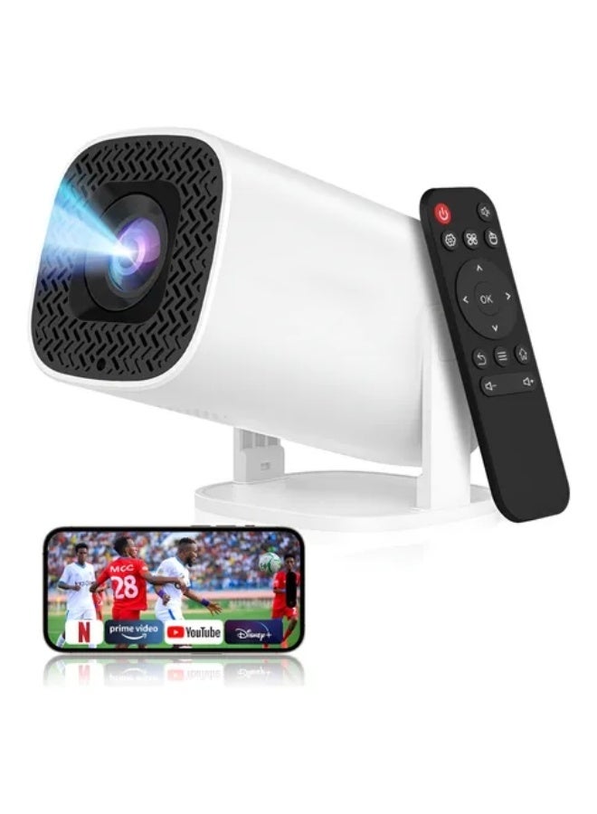 YT P30 Pro Mini Projector 4K 5G WIFI6 Android14, Smart Portable Projector Auto Horizontal Correction 180°Rotatable Home Theater Full HD For Indoor Outdoor Compatible - Image 1