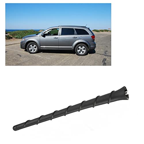 NFSpeeding Antenna 7 Inch Spiral Direct Replacement Fits 2011-2019 Cherokee Nitro Durango Dart Journey Pacifica Avenger Liberty Grand Compass Dart, Replaces 68297936AA 5091100AA 5091100AB - Image 2