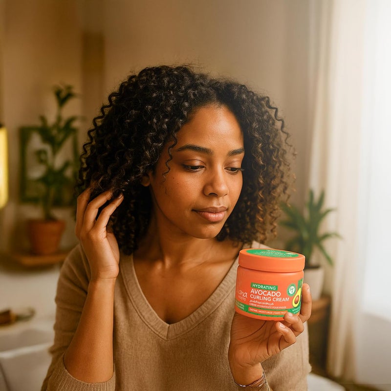 Lady Diana Roots Hydrating Avocado Curling Cream - 325g for Defining and Moisturizing Curls with Shea Butter & Avocado Oil - Image 5