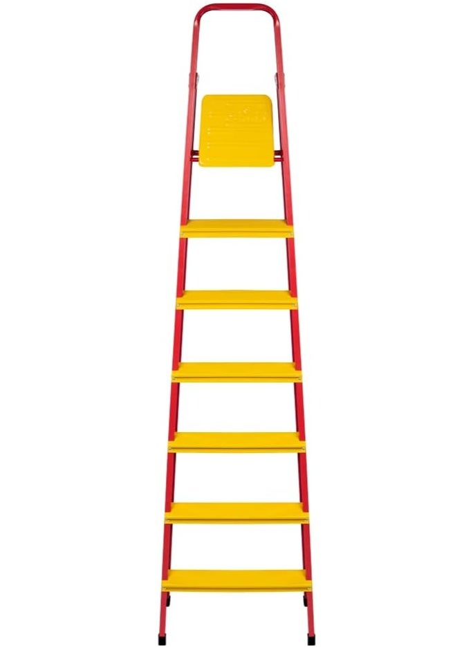 Multi-Color 7-Step Ladder – Durable and Lightweight