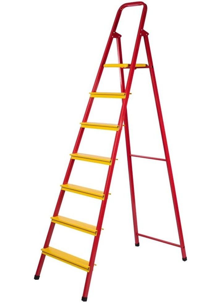Multi-Color 7-Step Ladder – Durable and Lightweight