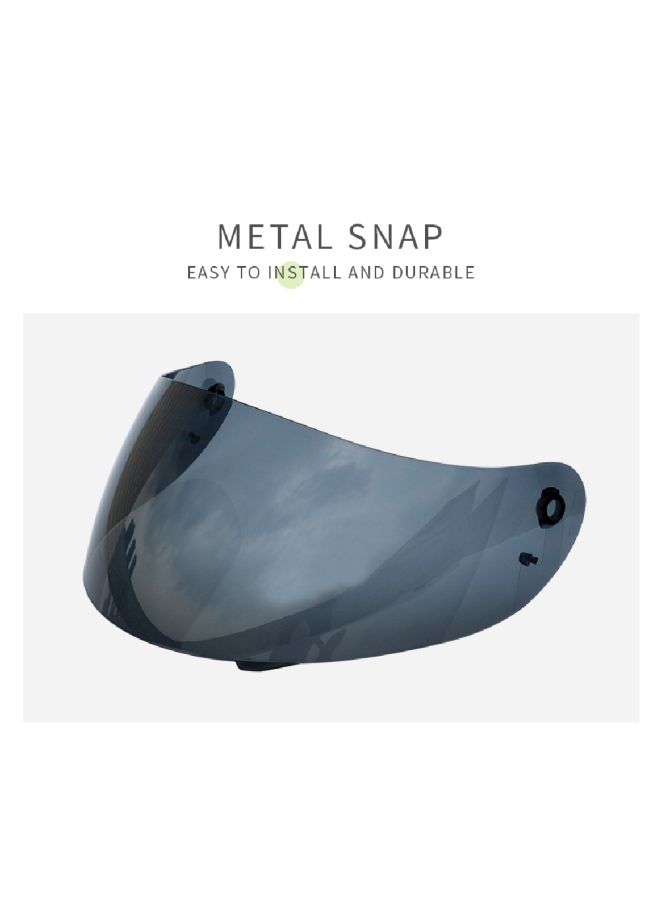 NIBEMINENT Motorcycle Anti-Scratch Wind Shield Helmet Lens Visor - Image 2