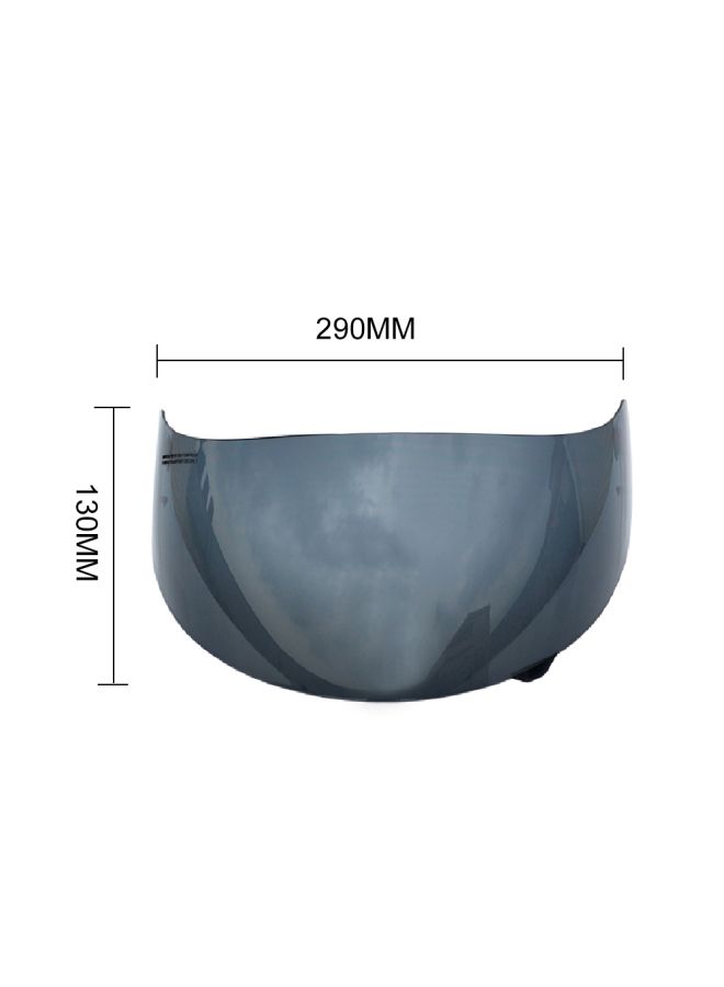 NIBEMINENT Motorcycle Anti-Scratch Wind Shield Helmet Lens Visor - Image 3
