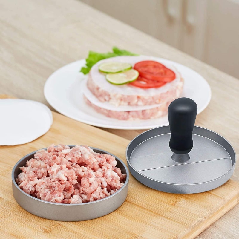 MELUDI Burger Press Patty Maker Burger Meat Press Beef Patty Maker Tikki Mold Press Maker for Kitchen BBQ and Grilling - Image 4