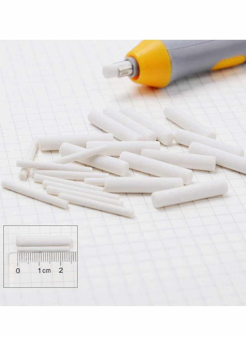 SYOSI - Electric Eraser Kit with 23 Eraser Refills, Battery Operated Automatic Portable Rubber Pencil Eraser, Auto Erasers for Drawing, Painting Sketching Drafting Architectural Arts Crafts (Black) - Image 1