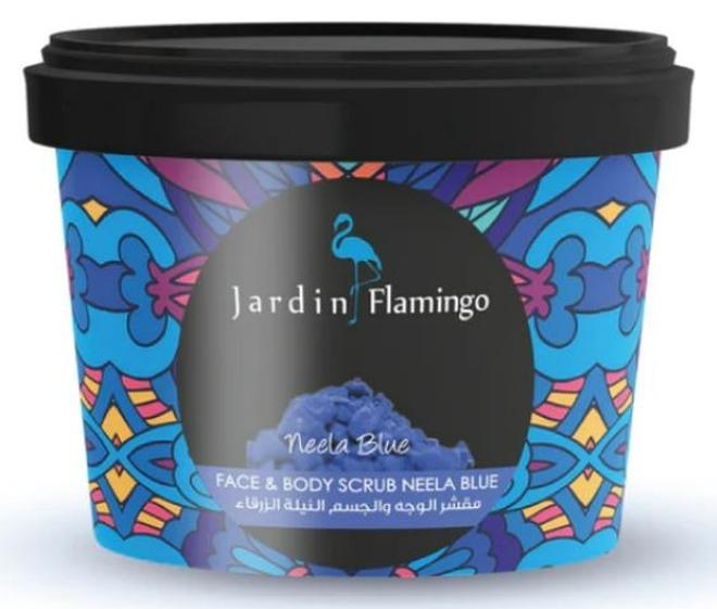 Face Body Scrub Neela Blue 400g