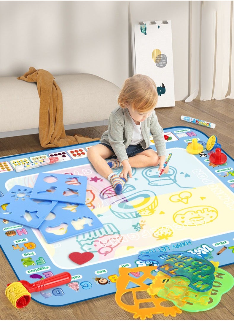 Magic Watercanvas Magic Colorful Graffiti mat Car World