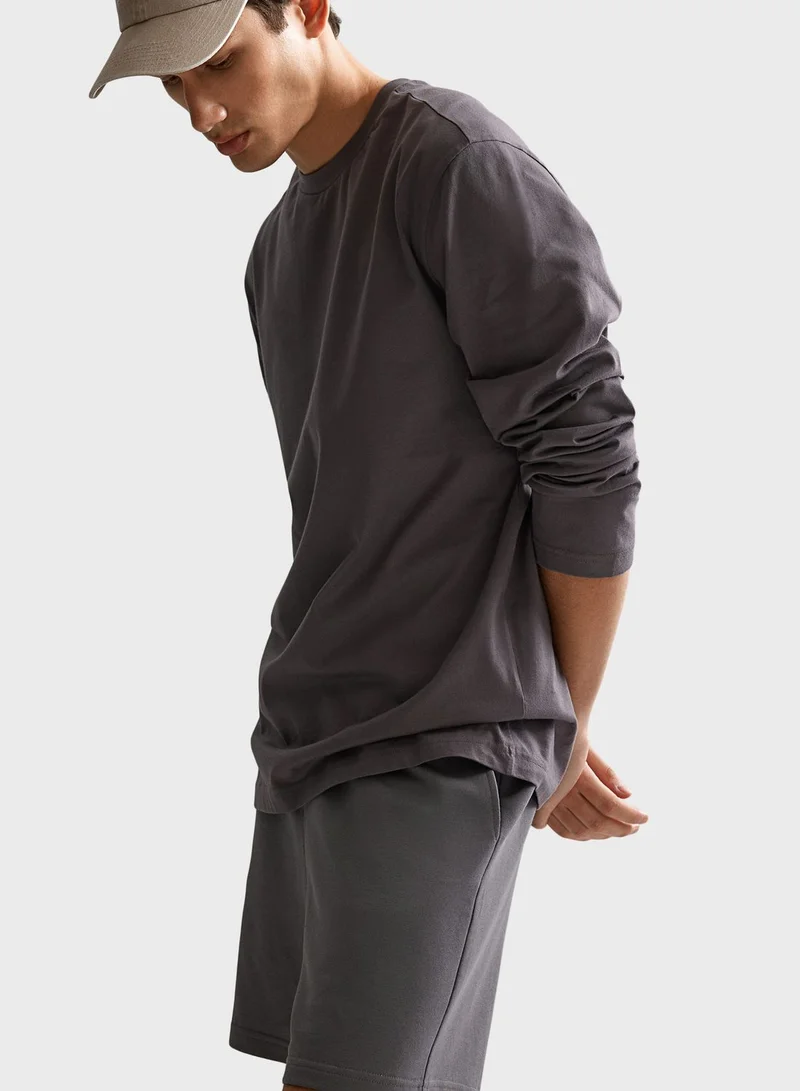 اتش اند ام Regular Fit Sweatshorts