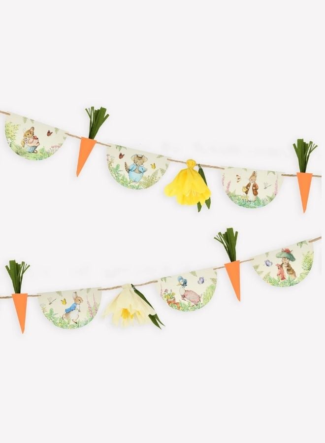 Meri Meri Peter Rabbit in the Garden Garland - Image 2