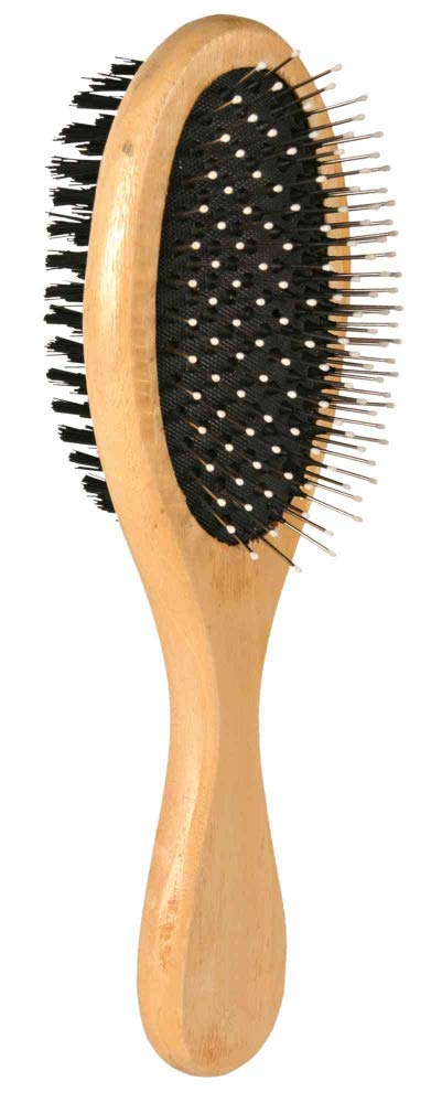 Trixie Dog Double Sided Brush Pin+Bristles - Image 2
