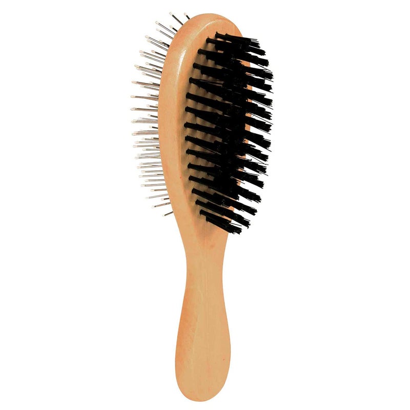 Trixie Dog Double Sided Brush Pin+Bristles - Image 1