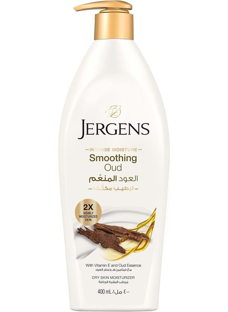 Jergens Moisturizing lotion Smoothing Oud 400 ml - Image 1