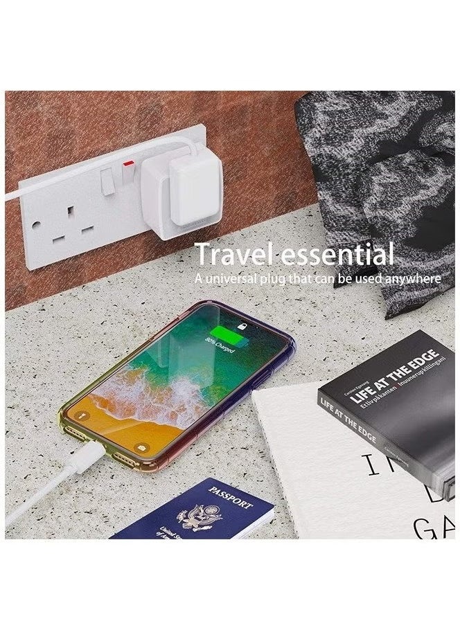 Z4 Multi Plug Adapter – International Power Travel Adapter for UK, US, EU, and Universal Plug Compatibility, Compact and Portable Design, Ideal for Travel, Power Your Devices Worldwide