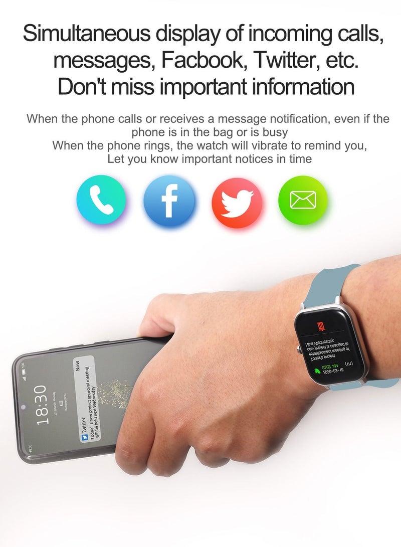 NIBEMINENT Smart Waterproof Fitness Tracker Watch Y30 - Image 5