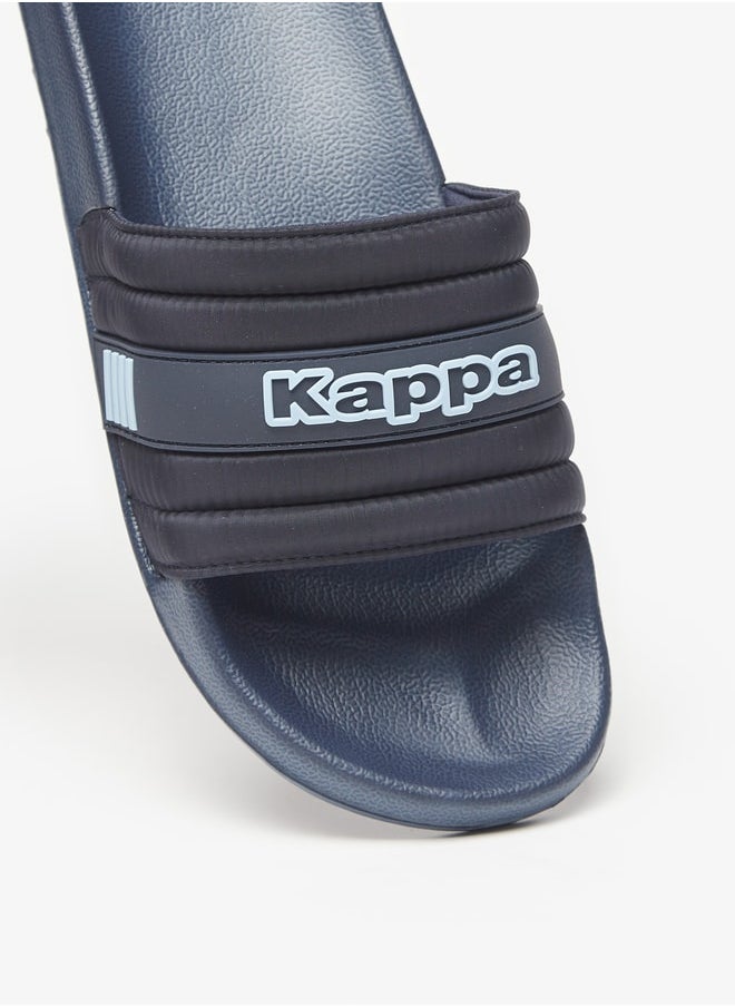 Kappa - Men's Logo Detail Slip-On Slide Slippers - Image 1