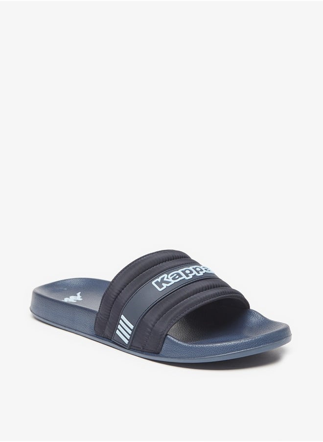 Kappa - Men's Logo Detail Slip-On Slide Slippers - Image 1
