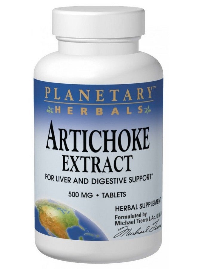 Planetary Herbals Artichoke Extract 500mg, 120 Tablets