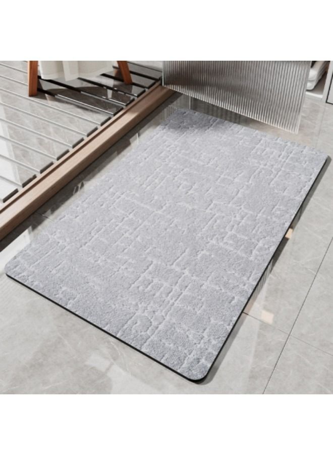 GGEROU سجادة حمام، حصائر حمام غير قابلة للانزلاق 40x60 سم - Image 1