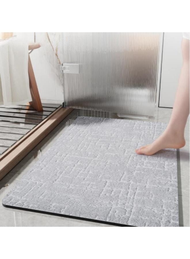 GGEROU سجادة حمام، حصائر حمام غير قابلة للانزلاق 40x60 سم - Image 2