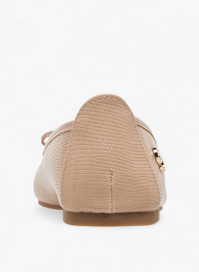 Celeste Women's Bow Detail Ballerina Shoes  - Image 5