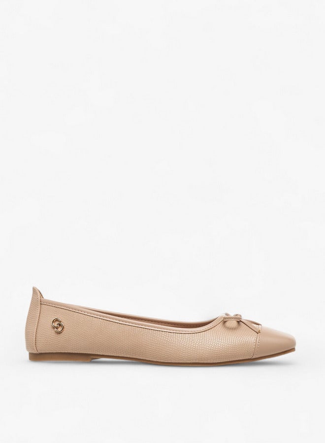 Celeste Women's Bow Detail Ballerina Shoes  - Image 3