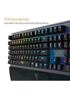 GAMDIAS HERMES P1 RGB Mechanical Full Gaming Keyboard – Brown Switches - Micro Processor – 2 Macro Keys - Software  - Image 3