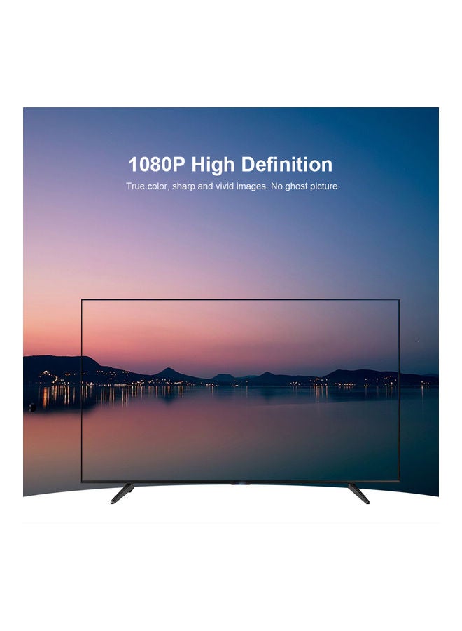 NIBEMINENT VGA Male To Female Cable For Desktop/Laptop/Projector Black - Image 4