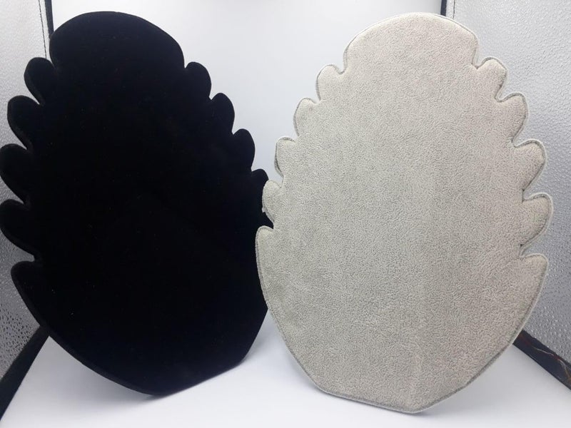 Hand Shaped Jewelry Display Stand, Black, 28x20cm, 2 Pieces, with Foldable Stand - Image 3