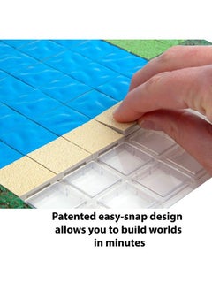 Monster Protectors Monster Adventure Terrain 50Pc Limestone Tile Expansion Pack Hand Painted 1X1” Tile Set Easy Snap Creates Amazing Tabletop Terrain In Minute Customize Your D&D And Pathfinder Dungeons Your Way  - Image 3