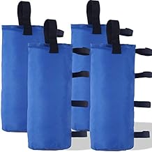 AbcCanopy ABCCANOPY 112 LBS Outdoor Pop Up Canopy Tent Gazebo Weight Sand Bag Anchor Kit-4 Pack (Blue)  - Image 1