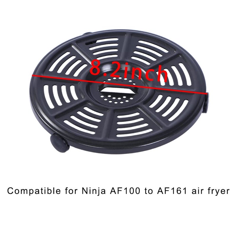 Croask Air Fryer Replacement Crisper Plate For Ninja AF100 to AF150,Grill Pan for Ninja FD401 Foodi OP300 to OP500 Crisper Plate,Air fryer Accessories,Non-Stick - Image 2