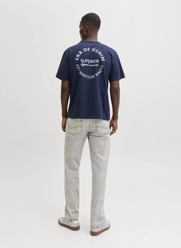 JACK & JONES Graphic Crew Neck T-Shirt